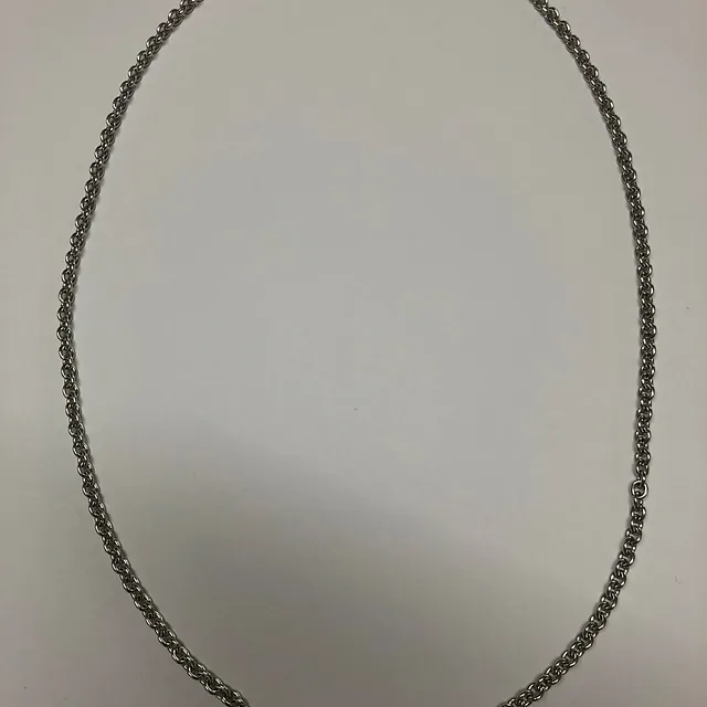 Handgearbeitete Kette - die fertige Kette