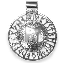 Runen-Amulett Mannaz