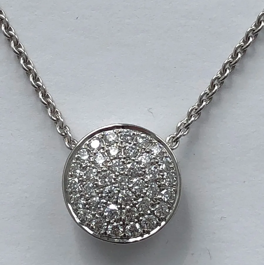 Anhänger Weissgold mit Brillanten