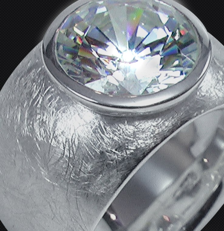 Ring 925/000 Silber mit Zirkonia